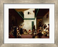 A Jewish wedding in Morocco, 1841 Fine Art Print