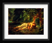 The Death of Ophelia, 1844 Fine Art Print
