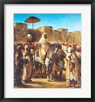 Muley Abd-ar-Rhaman  The Sultan of Morocco Fine Art Print