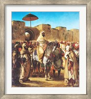 Muley Abd-ar-Rhaman  The Sultan of Morocco Fine Art Print