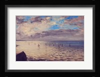 Sea Viewed from the Heights of Dieppe Fine Art Print