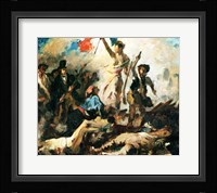 Study for Liberty Leading the People Framed Print