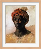Portrait of a Turk in a Turban, c.1826 Fine Art Print