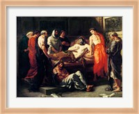 Study for The Death of Marcus Aurelius Fine Art Print