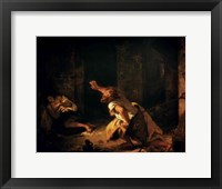The Prisoner of Chillon, 1834 Fine Art Print