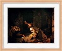 The Prisoner of Chillon, 1834 Fine Art Print