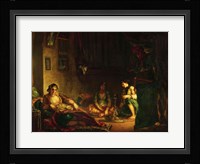 The Women of Algiers in their Harem Fine Art Print