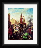 Olinda and Sophronia on the Pyre Fine Art Print
