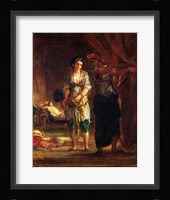 Interior of a Harem in Oran Fine Art Print