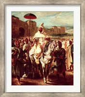Abd Ar-Rahman Sultan of Morocco Fine Art Print