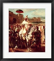 Abd Ar-Rahman Sultan of Morocco Fine Art Print