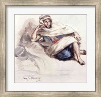 Seated Arab Fine Art Print
