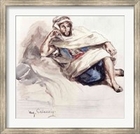 Seated Arab Fine Art Print