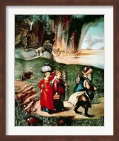 Lot and his Daughters Fine Art Print