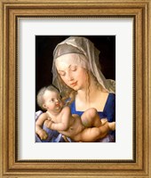 Virgin and child holding a half-eaten pear, 1512 Fine Art Print