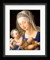 Virgin and child holding a half-eaten pear, 1512 Fine Art Print