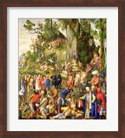 Martyrdom of the Ten Thousand, 1508 Fine Art Print