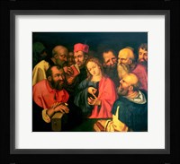 Christ, aged twelve, among the scribes Fine Art Print