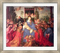 Garland of Roses Altarpiece, 1600 Fine Art Print