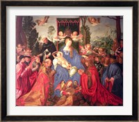 Garland of Roses Altarpiece, 1600 Fine Art Print