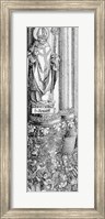 The Triumphal Arch of Emperor Maximilian I of Germany: Detail of column Fine Art Print