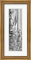 The Triumphal Arch of Emperor Maximilian I of Germany: Detail of column Fine Art Print