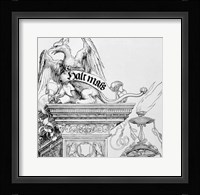 The Triumphal Arch of Emperor Maximilian I of Germany: detail Fine Art Print