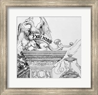 The Triumphal Arch of Emperor Maximilian I of Germany: detail Fine Art Print