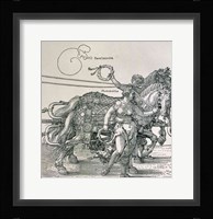 Triumphal Chariot of Emperor Maximilian I of Germany: detail Fine Art Print