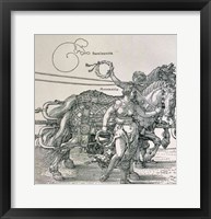 Triumphal Chariot of Emperor Maximilian I of Germany: detail Fine Art Print