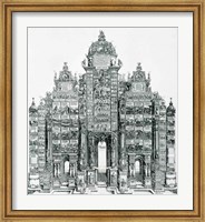 The Triumphal Arch of Emperor Maximilian I of Germany Fine Art Print