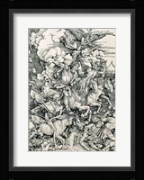 The Four Horsemen of the Apocalypse, Death, Famine, Pestilence and War Fine Art Print