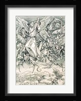 St. Michael Battling with the Dragon from the 'Apocalypse' Fine Art Print