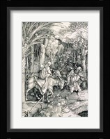 The Flight into Egypt from the 'Life of the Virgin' Fine Art Print