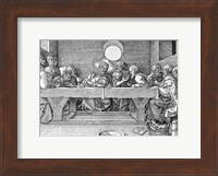 The Last Supper, pub. 1523 Fine Art Print