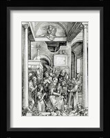 The Virgin and Child with Saints Fine Art Print