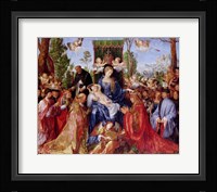 The Festival of the Rosary, 1506 Fine Art Print