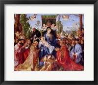 The Festival of the Rosary, 1506 Fine Art Print