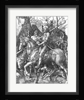 The Knight, Death and the Devil, 1513 Framed Print