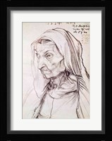 Portrait of the artist's mother, 1514 Fine Art Print