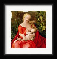 Virgin and Child 'Madonna with the Iris', 1508 - red dress Fine Art Print