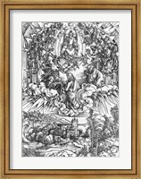 Scene from the Apocalypse, St. John before God the Father and the Twenty-Four Elders Fine Art Print