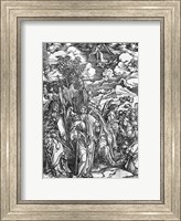 Scene from the Apocalypse, The Four Angels holding the winds Fine Art Print