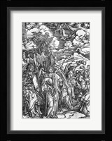 Scene from the Apocalypse, The Four Angels holding the winds Fine Art Print