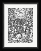 Scene from the Apocalypse, Adoration of the Lamb Fine Art Print