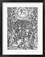 Scene from the Apocalypse, Adoration of the Lamb Fine Art Print