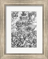 Scene from the Apocalypse, The Four Vengeful Angels Fine Art Print