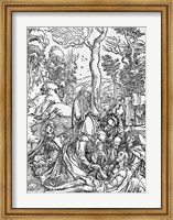 Christ mourned by the Virgin and the female Saints, from 'The Great Passion' series Fine Art Print