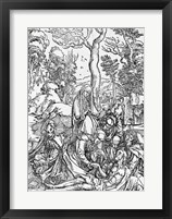 Christ mourned by the Virgin and the female Saints, from 'The Great Passion' series Fine Art Print