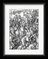 The entombment of Christ, from 'The Great Passion' Fine Art Print